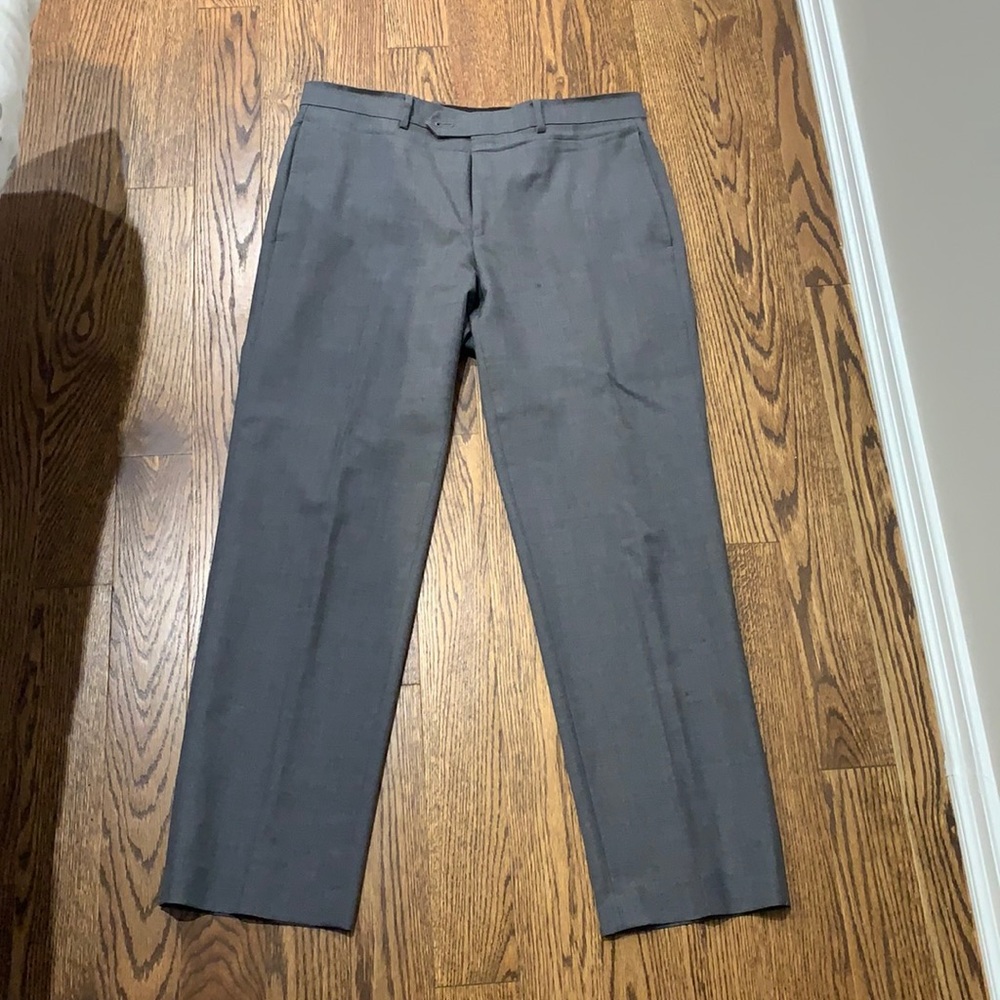LAUREN Ralph Lauren Gray Men Dress Pants